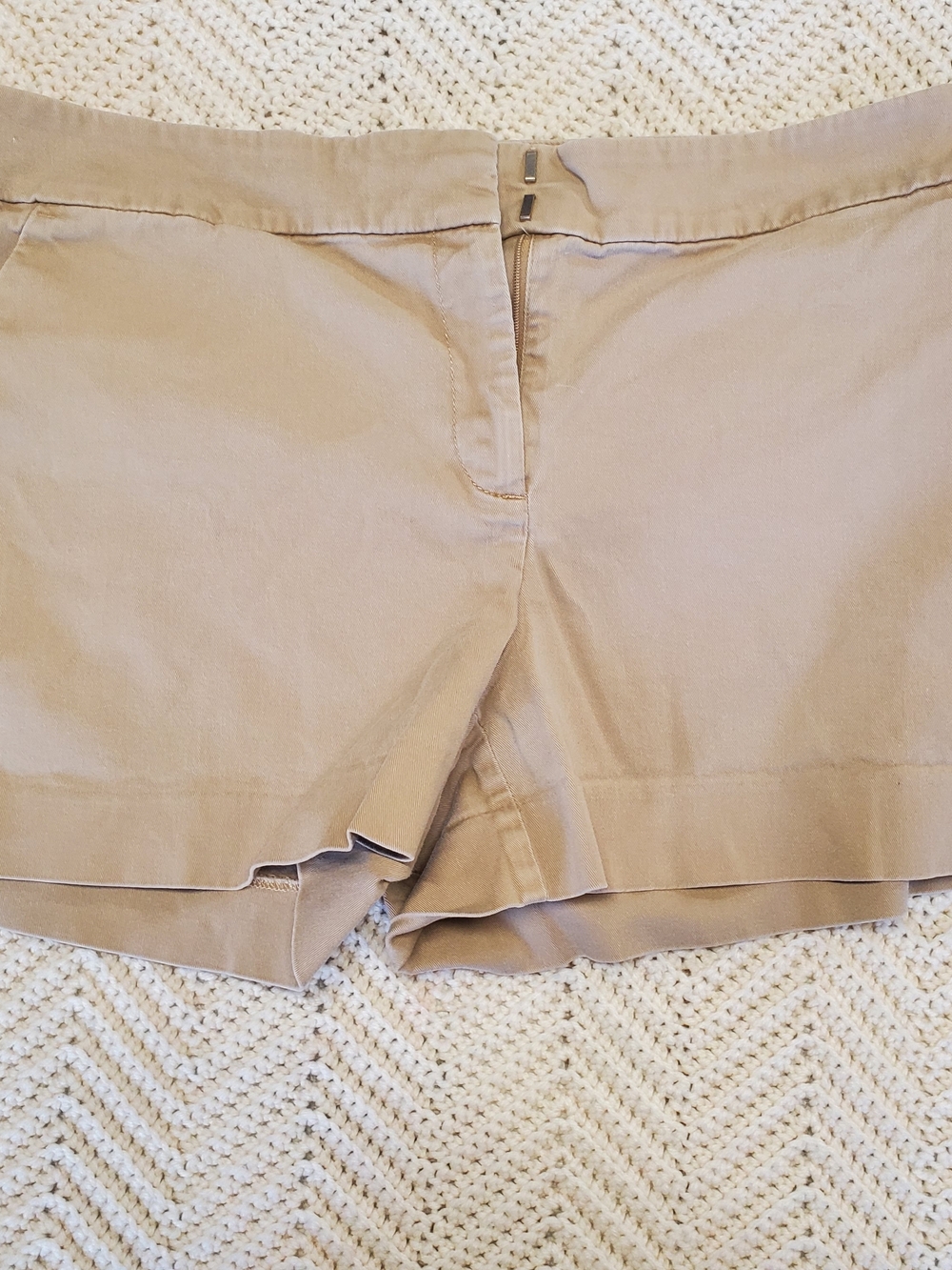 LOFT Tan Rivera Shorts Size 10
